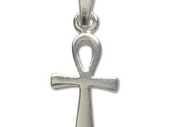 Pandantiv amuleta din argint pentru sanatate si protectie Silver Dreams - Ankh egiptean 2.3 cm