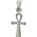 Pandantiv amuleta din argint pentru sanatate si protectie Silver Dreams - Ankh egiptean 2.3 cm